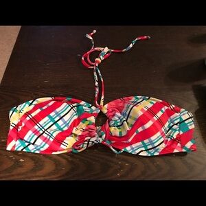 Colorful swim top
